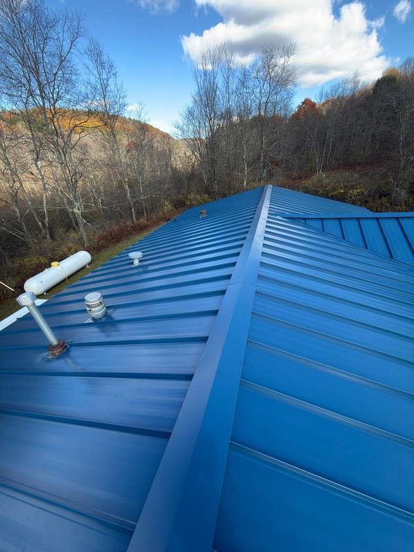 Standing seam metal panels